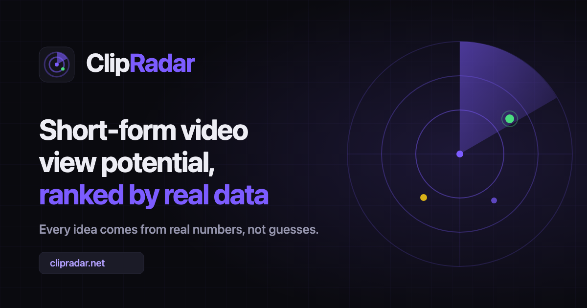 ClipRadar — official preview image